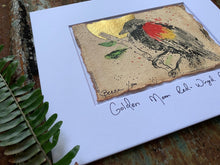 Load image into Gallery viewer, Golden Red Winged Blackbird - Original Painting & Print