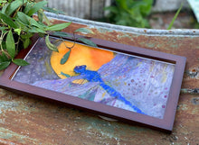 Load image into Gallery viewer, Dragonfly Sunrise - Framed Archival print