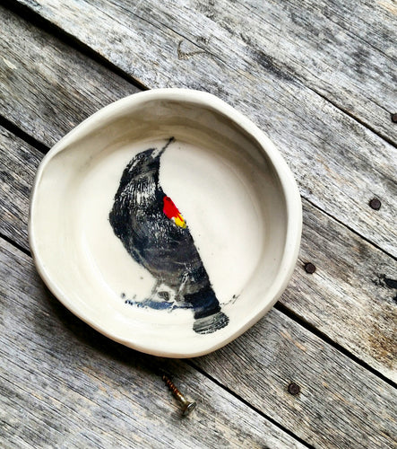 Black Bird Bowl Dish