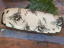 Load image into Gallery viewer, Honey Bee Pottery Platter