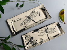 Load image into Gallery viewer, Dragonfly Rectangle Dish -  Medium 9”