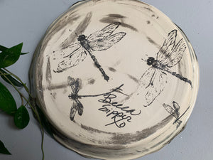 Dragonfly Plate - Large 9”