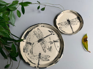 Dragonfly Plate - Large 9”