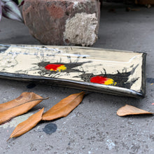 Load image into Gallery viewer, Red Winged Black Bird Bunny Tray