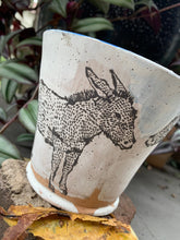 Load image into Gallery viewer, Donkey Heart Planter - Kissy Face Donkeys