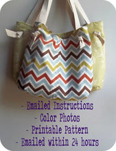 Load image into Gallery viewer, McIntosh Sling Purse Tutorial PDF Instructions- - Sling Bag - - 3 Bag Sizes - - Color Photos - - Printable Pattern - - Emailed Instructions