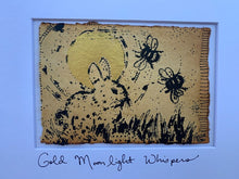 Load image into Gallery viewer, Golden Moon Bunny - Light Whispers - Original Painting &amp; Print