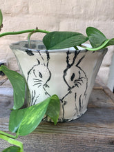 Load image into Gallery viewer, Bashful Bunnies Planter - Large