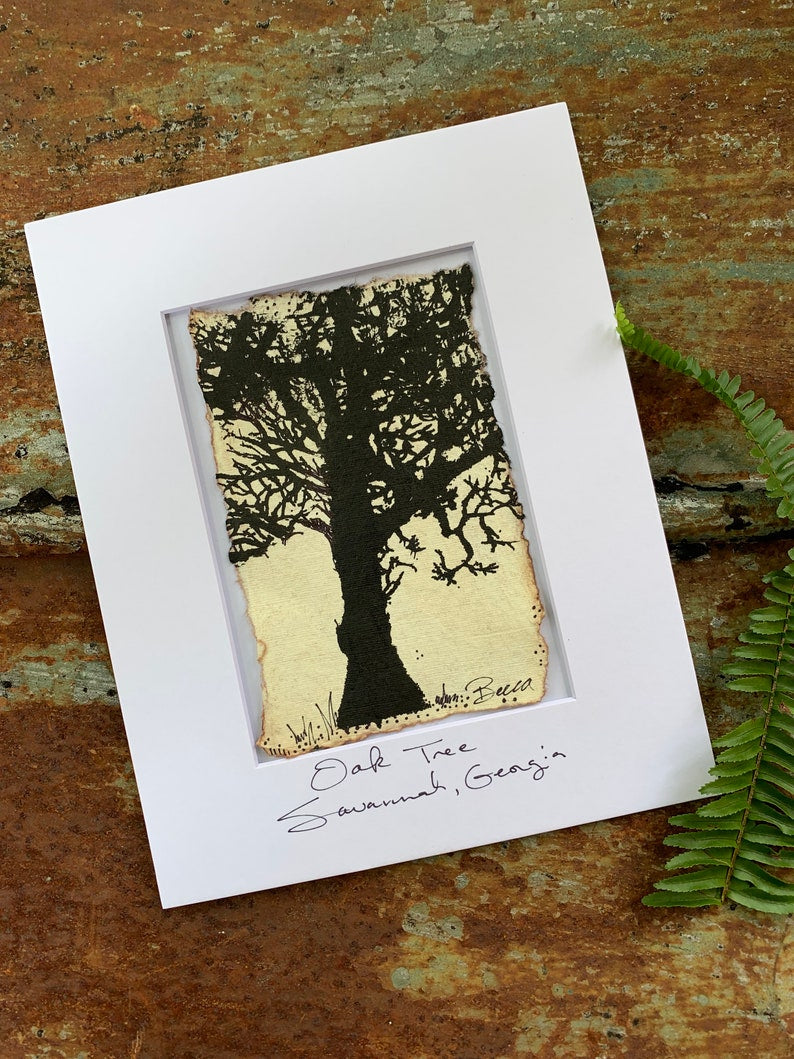 Oak Tree - Original Painting & Print