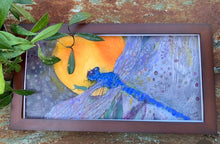Load image into Gallery viewer, Dragonfly Sunrise - Framed Archival print