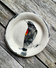 Load image into Gallery viewer, Black Bird Bowl Dish - 4.5”
