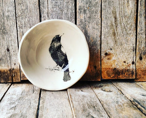 Black Bird Bowl Dish - 5.5”