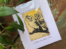 Load image into Gallery viewer, Golden Moon Barn Owl Set of 3 - Original Painting &amp; Print
