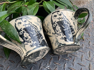 Barred Owl Mugs - Set of 2