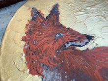 Load image into Gallery viewer, Gold Moon Red Fox - Original Painting